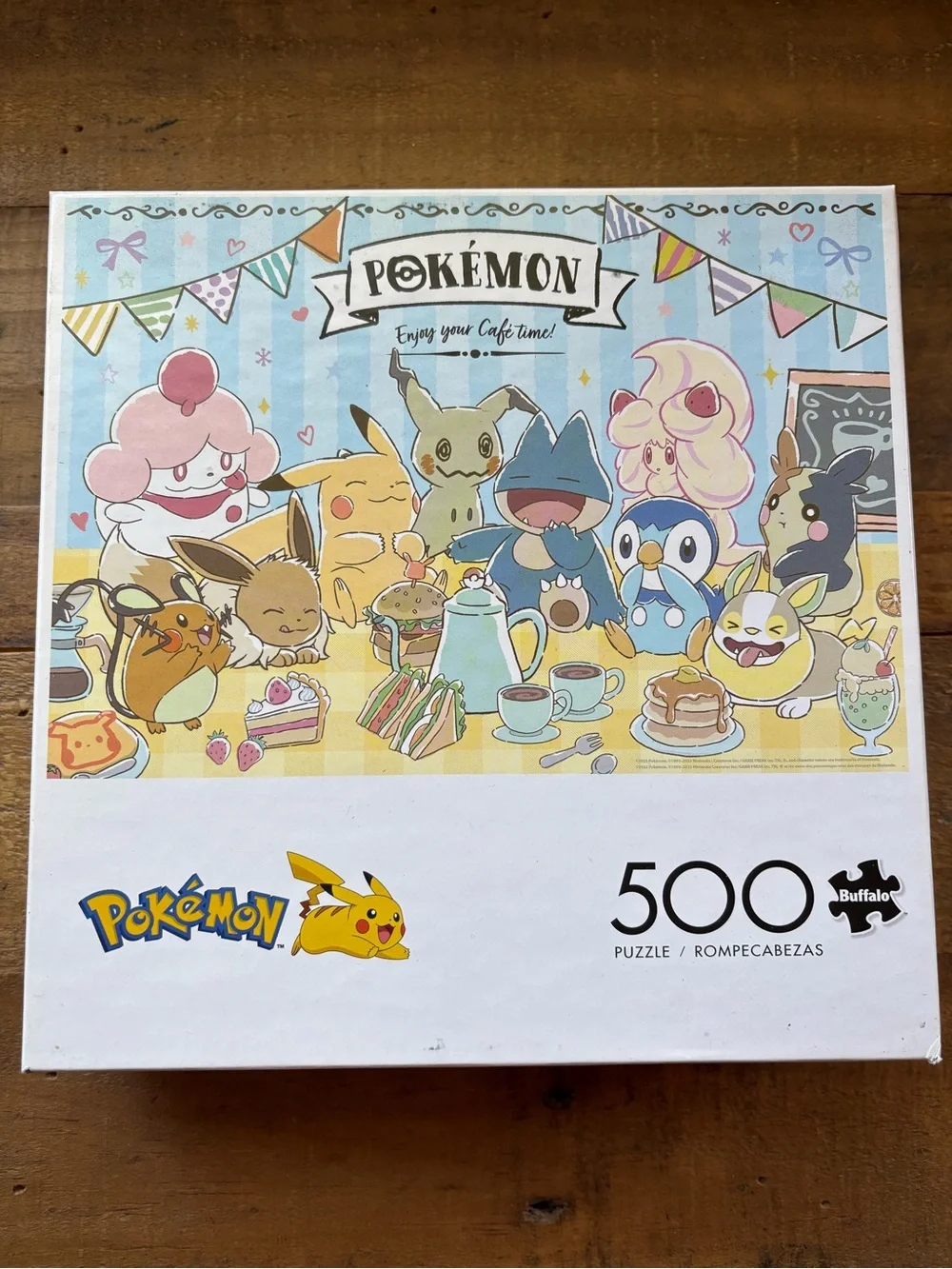 Pokémon Puzzle 🧩 and More - Pink & Yellow Artwork (500 pcs)